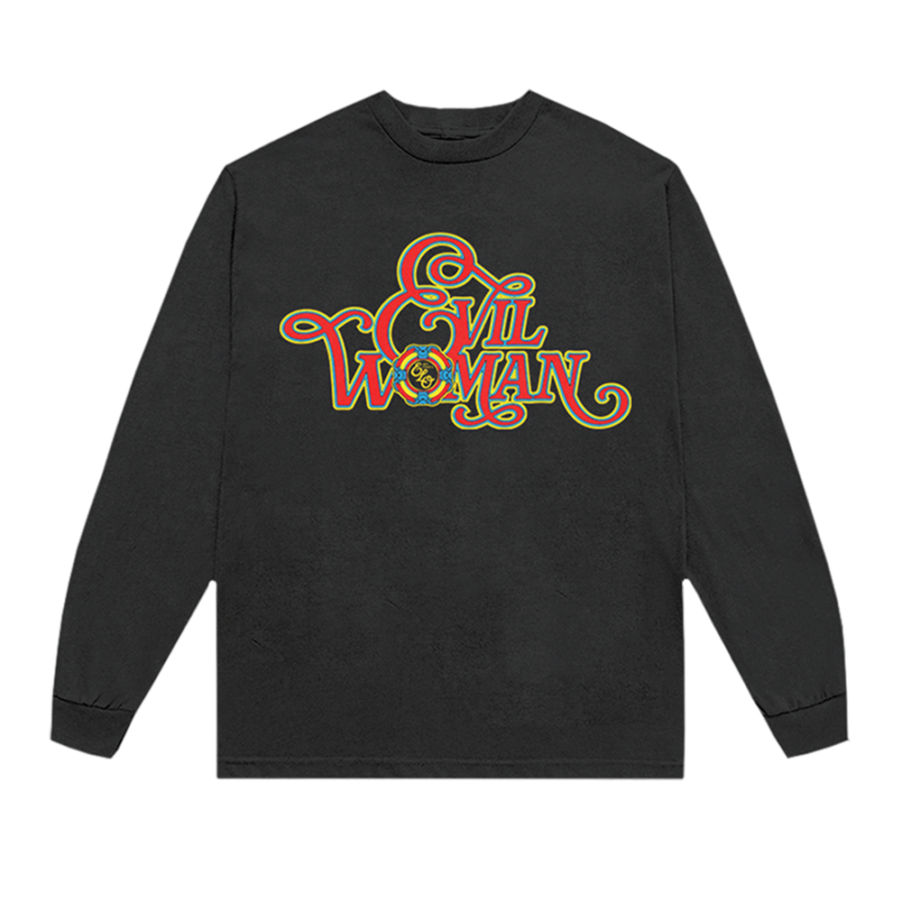 Evil Women Long Sleeve (Black) - Jeff Lynne's ELO Official Store