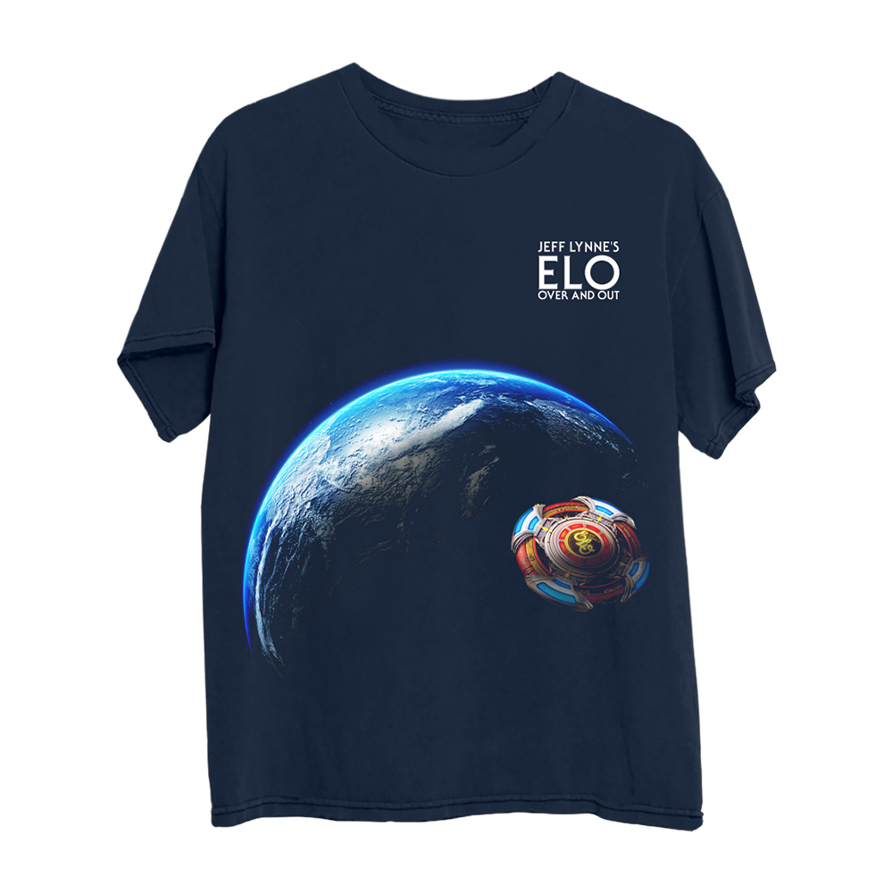 World Spaceship T Shirt Jeff Lynne s ELO Official Store